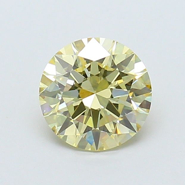 1.01 CT Fancy Light Yellow ROUND