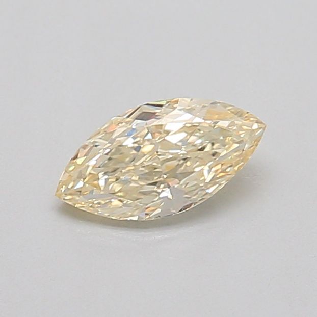 0.43 CT Fancy Yellow MARQUISE