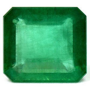 Szmaragd 4,50 ct, zielony, szlif szmaragdowy