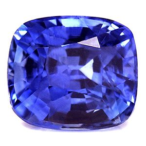 Szafir 1,62 ct, niebieski, szlif cushion