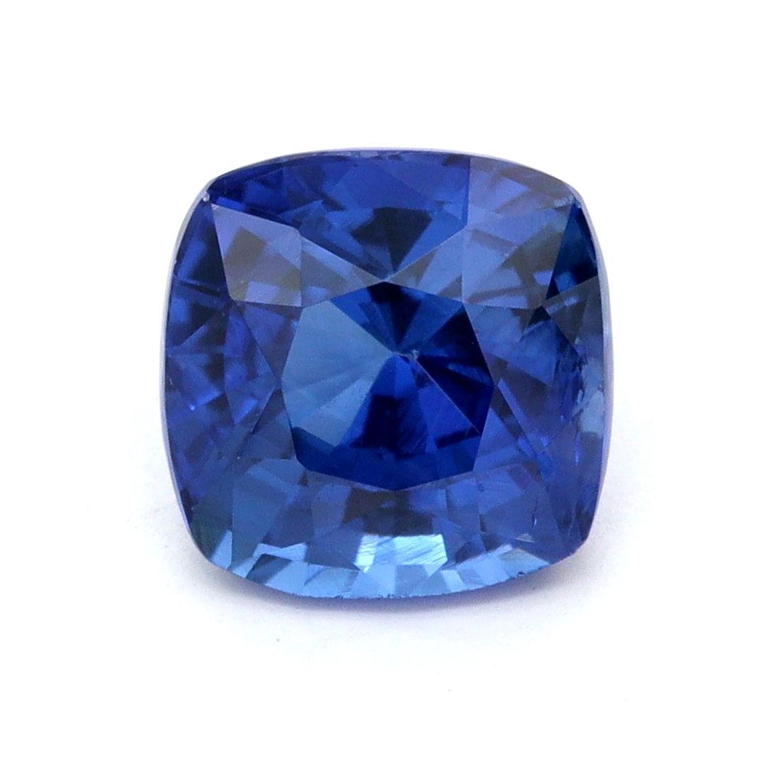 SAPPHIRE FACETED 1.66ct BLUE BLUE EC SRILANKA HEATED