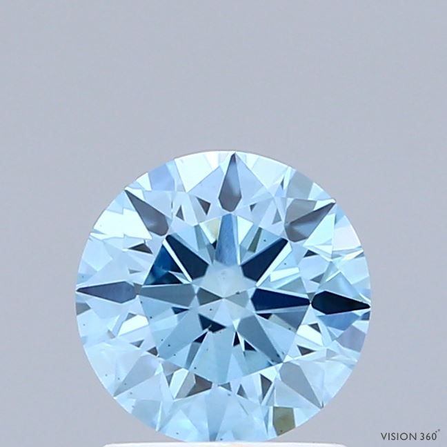 1.05 CT Fancy Vivid Blue ROUND