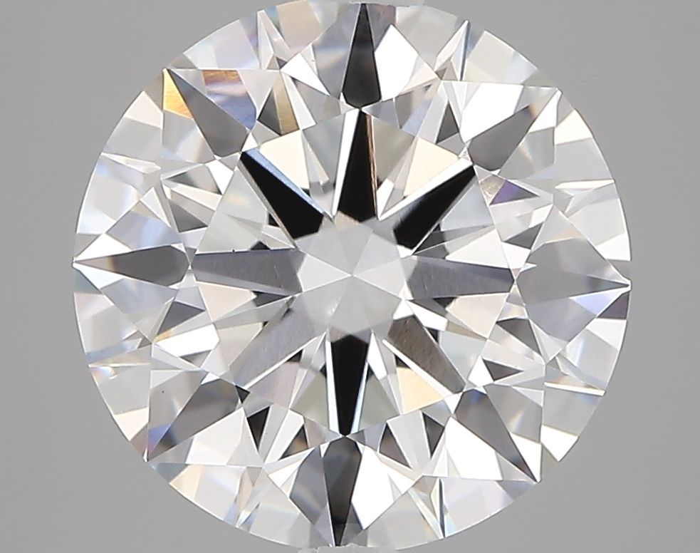 Diamant Rond 5.12 ct - Couleur D - Pureté VVS2
