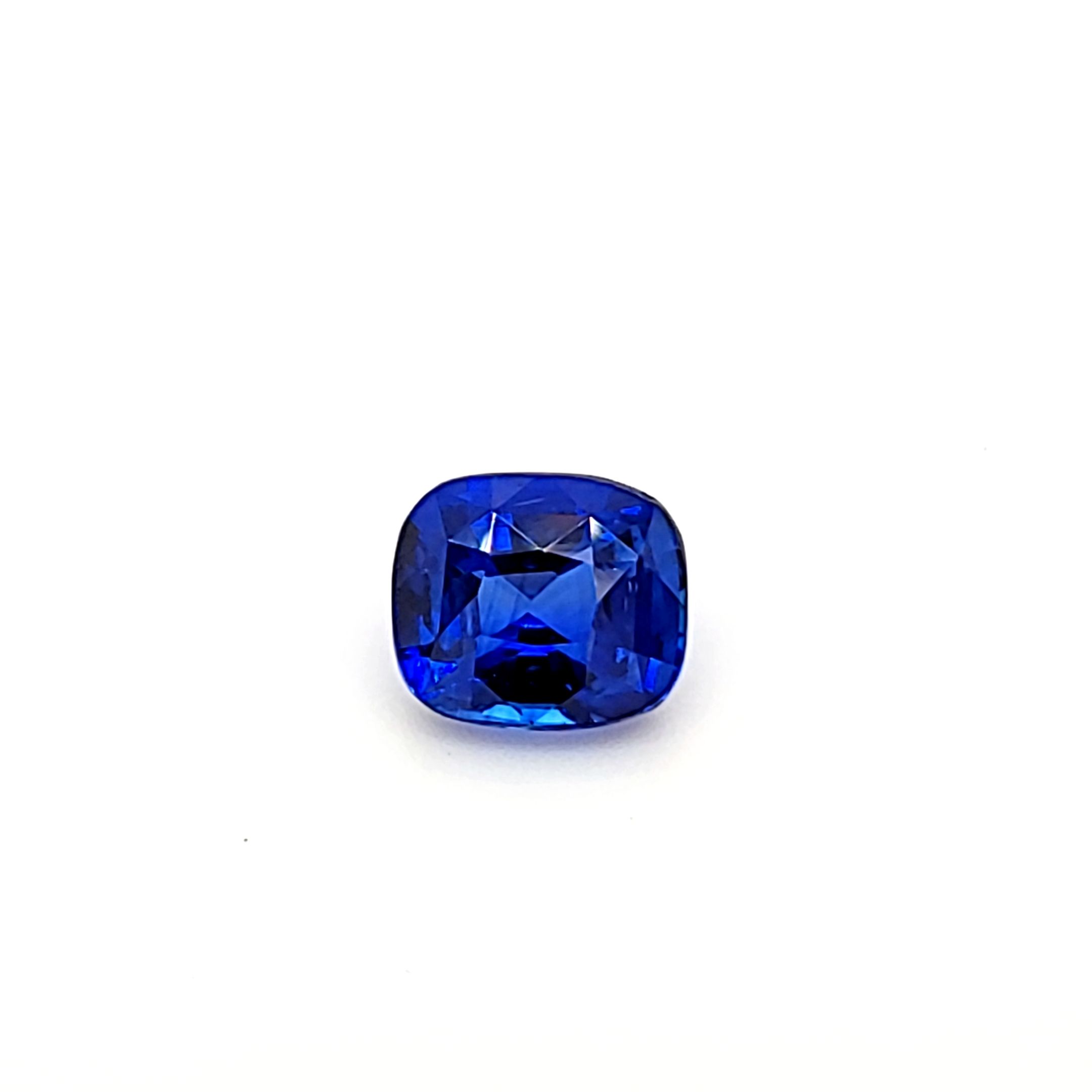 SAPPHIRE FACETED 3.36ct BLUE Blue EC SRILANKA HEATED