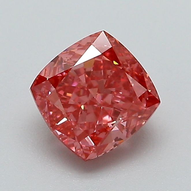 1.13 CT Fancy Vivid Pink CUSHION MODIFIED