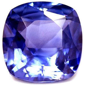 Szafir 1,61 ct, niebieski, szlif cushion