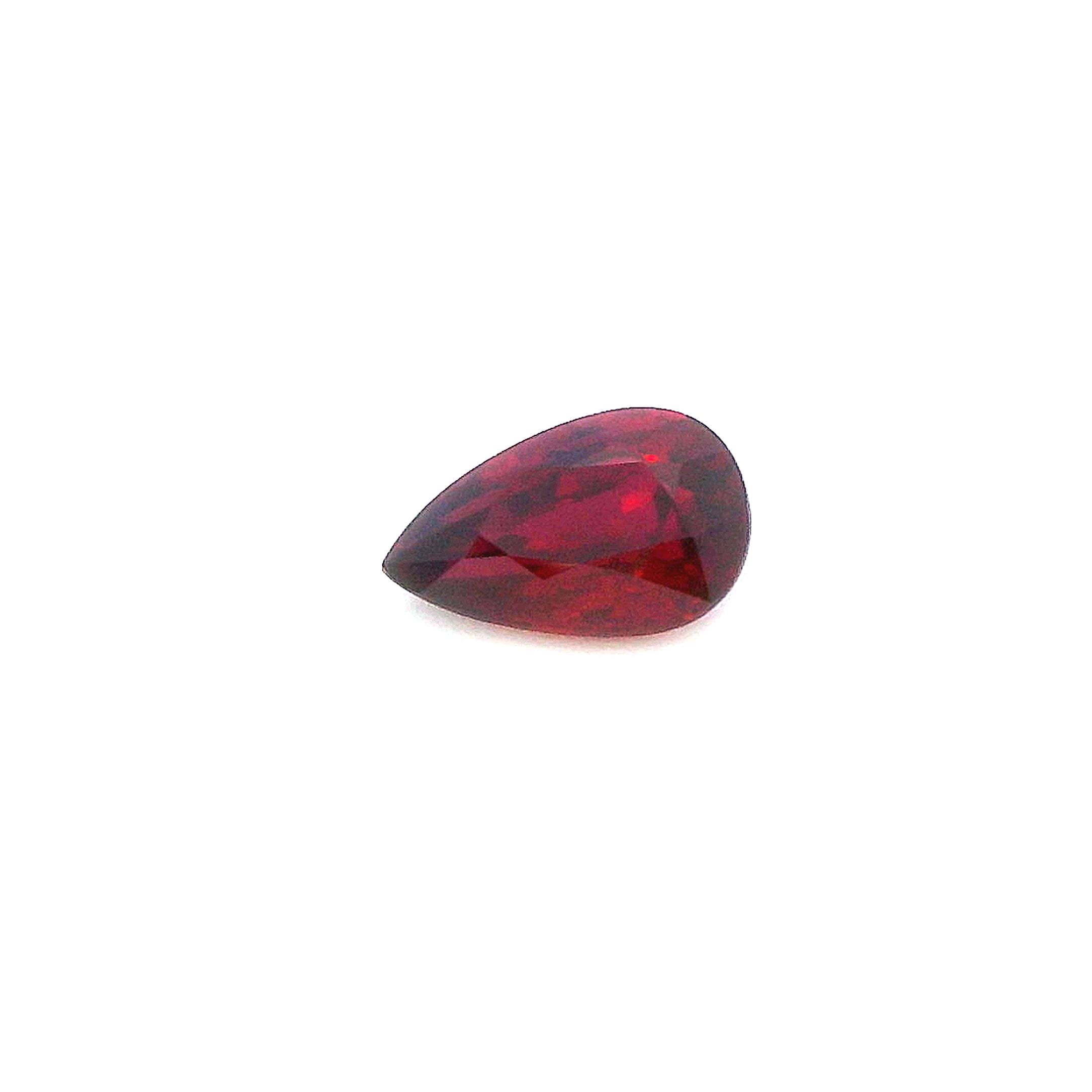 1.19 ct Pear ruby