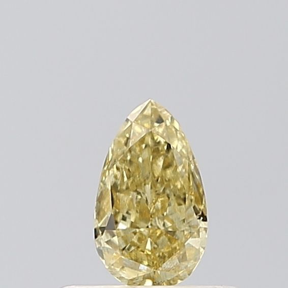 0.25 CT Fancy Vivid Yellow PEAR