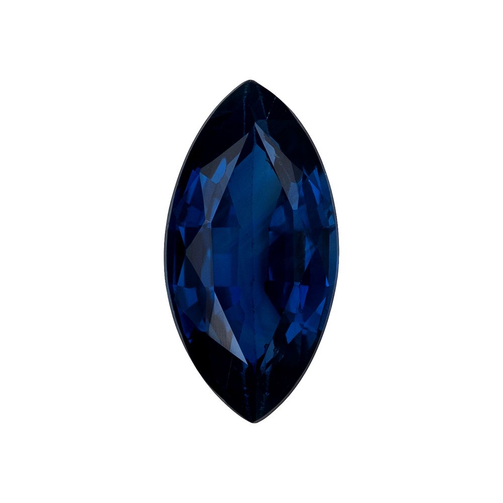 SAPPHIRE FACETED 0.92ct BLUE SI SRILANKA HEATED