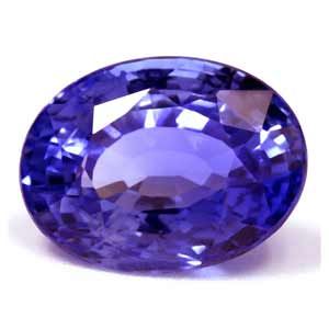 Szafir 5,11 ct, niebieski, szlif owalny