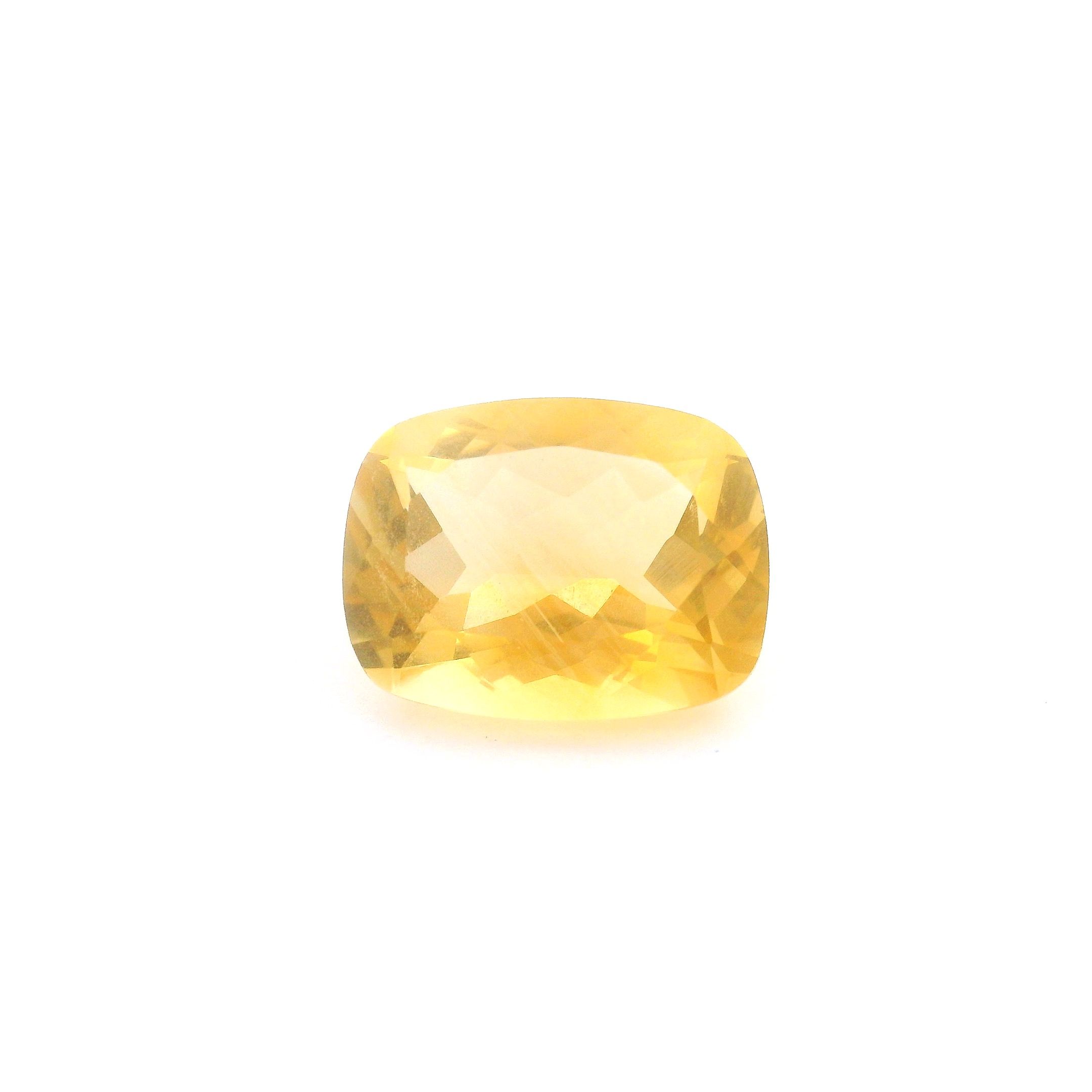 5.59 ct Cushion citrine