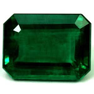 Szmaragd 3,31 ct, zielony, szlif szmaragdowy