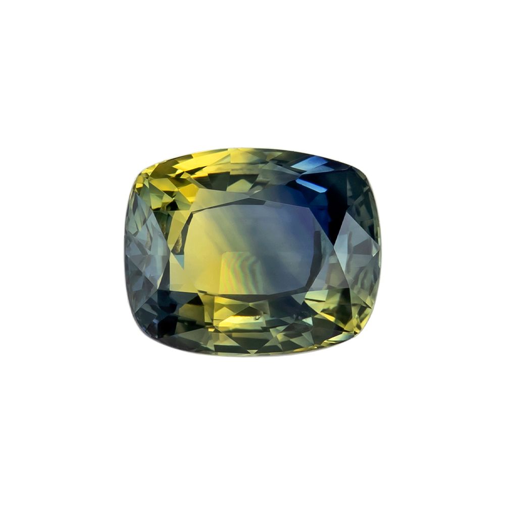 SAPPHIRE FACETED 1.08ct BI_COLOR SI MADAGASCAR HEATED