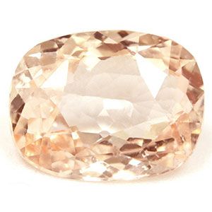 SAPPHIRE FACETED 1.16ct PEACH Peach EC MADAGASCAR NONE