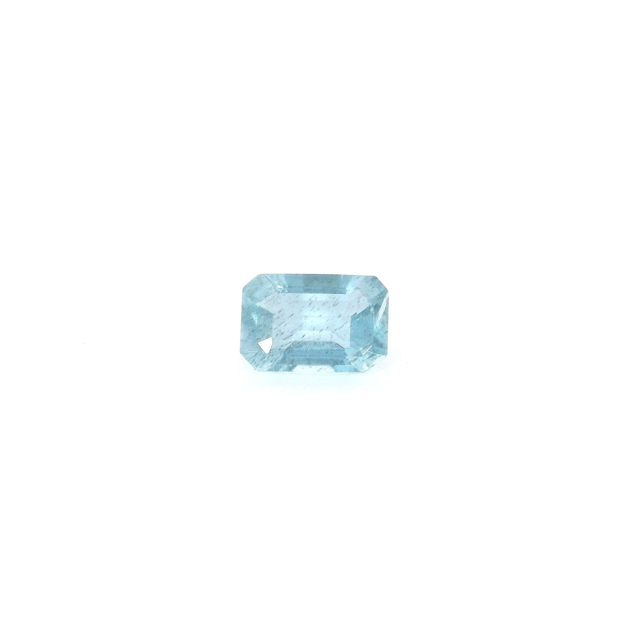 0.52 ct Octagonal aquamarine