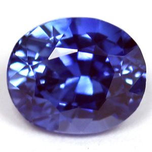 SAPPHIRE FACETED 1.09ct BLUE Intense Blue EC SRILANKA HEATED