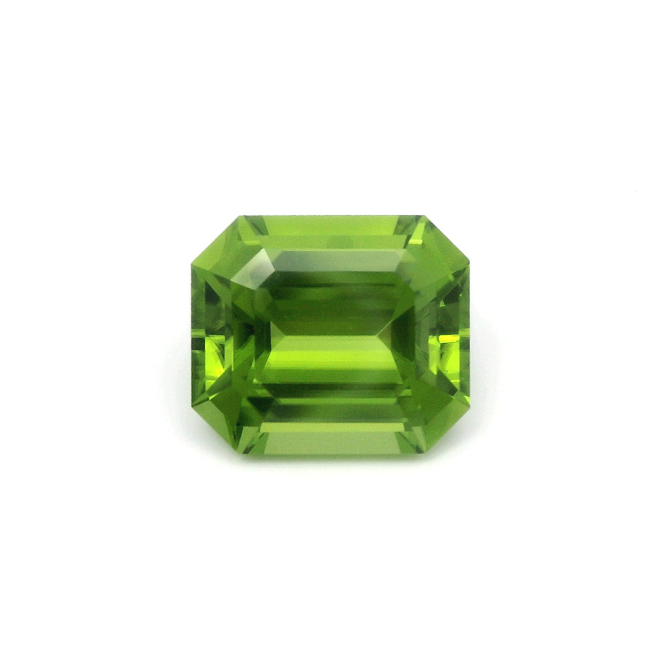 11.17 ct Octagonal Peridot