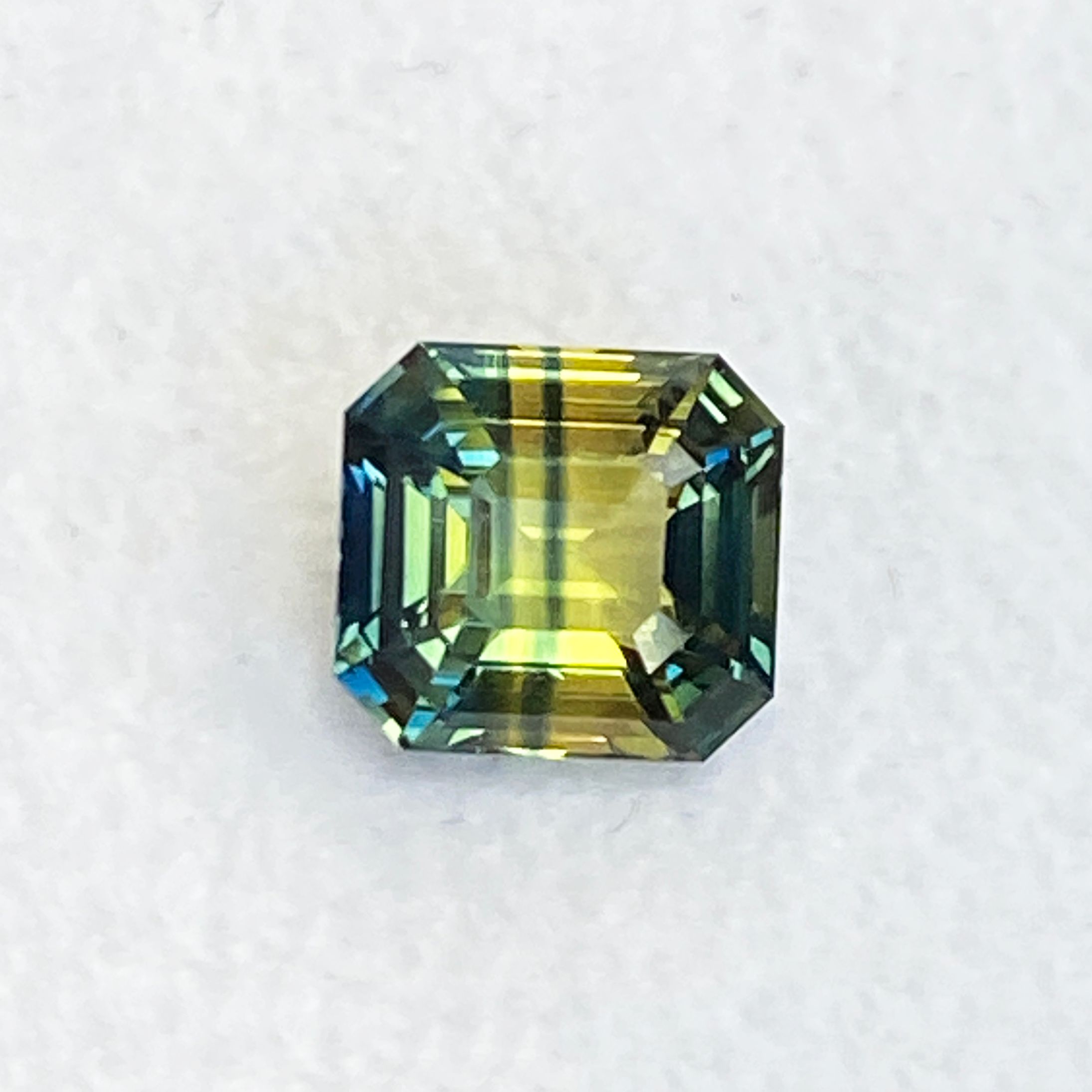 SAPPHIRE FACETED 2.09ct GREEN Blue Green EC SRILANKA NONE