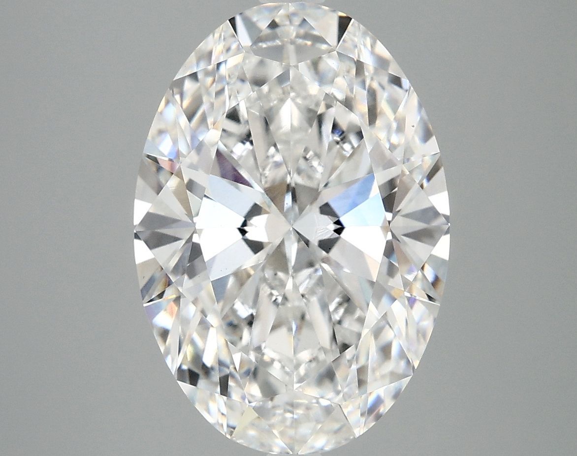 Diamant Ovale 4.82 ct - Couleur E - Pureté VS1