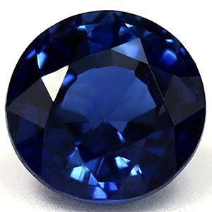 SAPPHIRE FACETED 0.78ct BLUE Intense Blue EC MADAGASCAR NONE