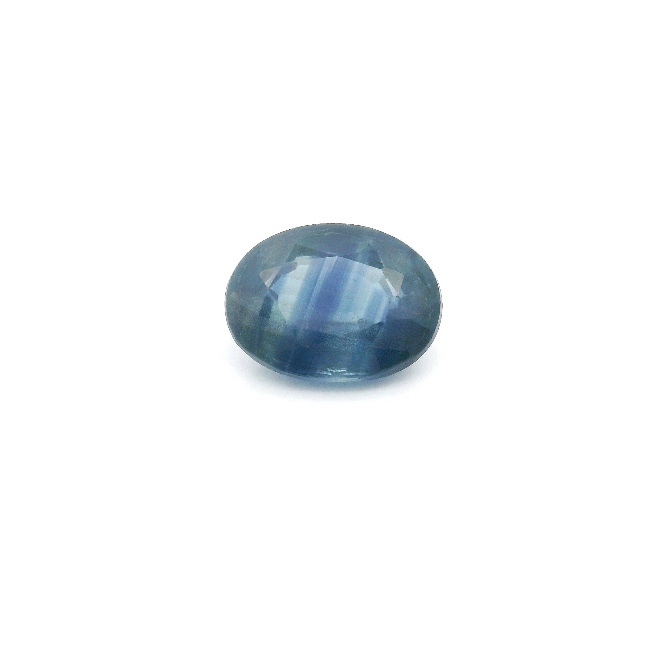Szafir 1,77 ct, niebieski, szlif owalny