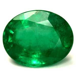 Szmaragd 3,58 ct, zielony, szlif owalny