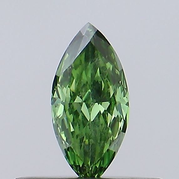 0.2 CT Fancy Vivid Green MARQUISE
