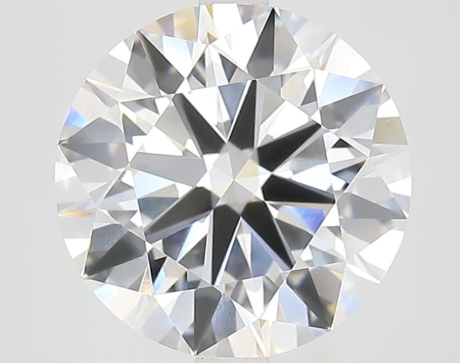 Diamant Rond 4.52 ct - Couleur F - Pureté VVS2