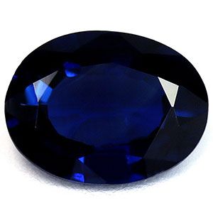 Szafir 1,21 ct, niebieski, szlif owalny