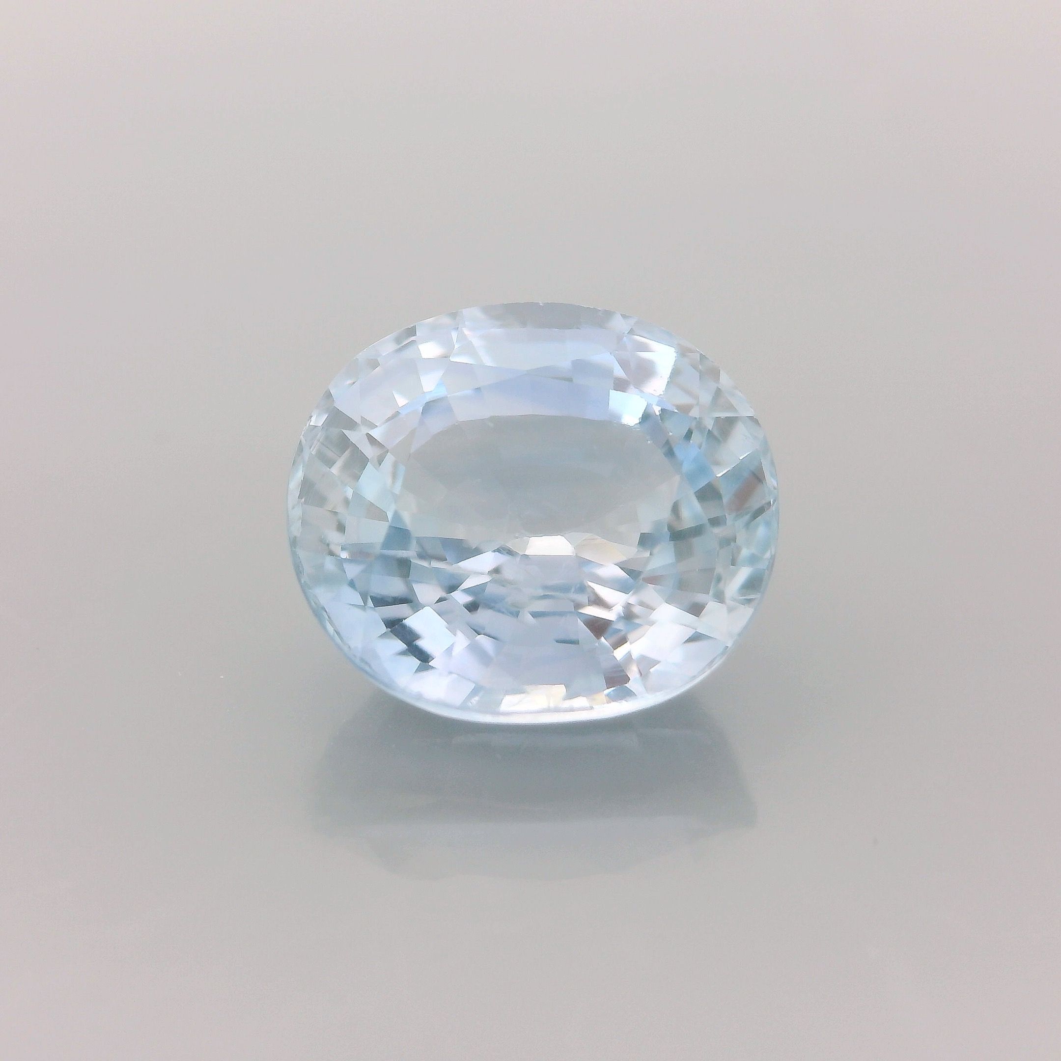 Szafir 5,13 ct, niebieski, szlif owalny