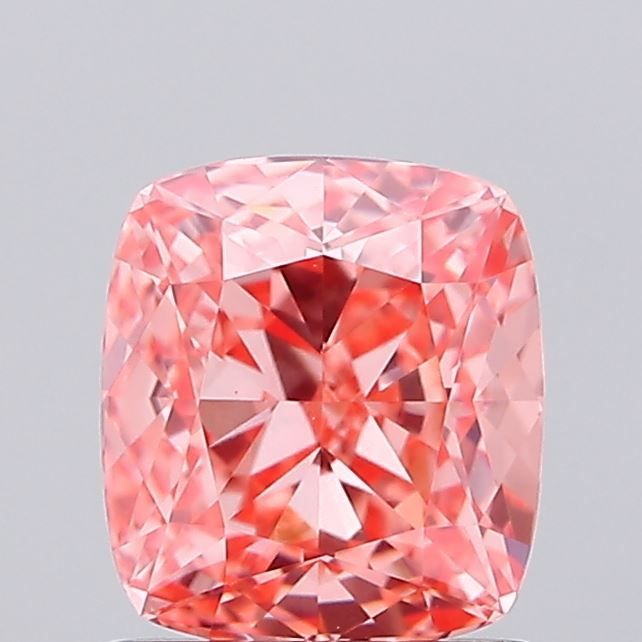 1.01 CT Fancy Vivid Pink CUSHION MODIFIED