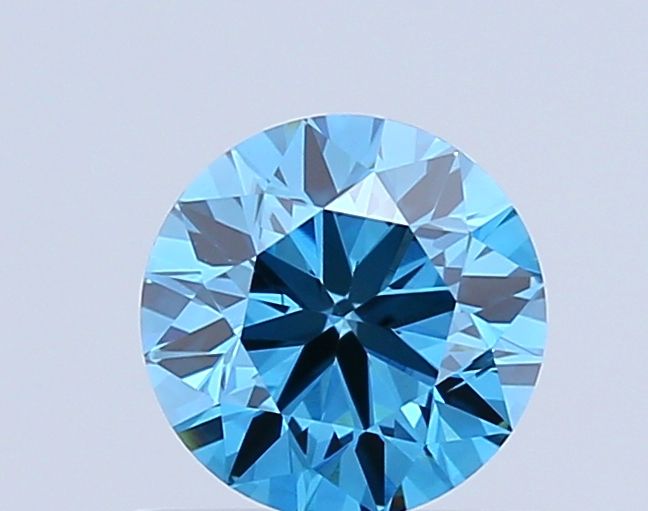 0.64 CT Fancy Vivid Blue ROUND
