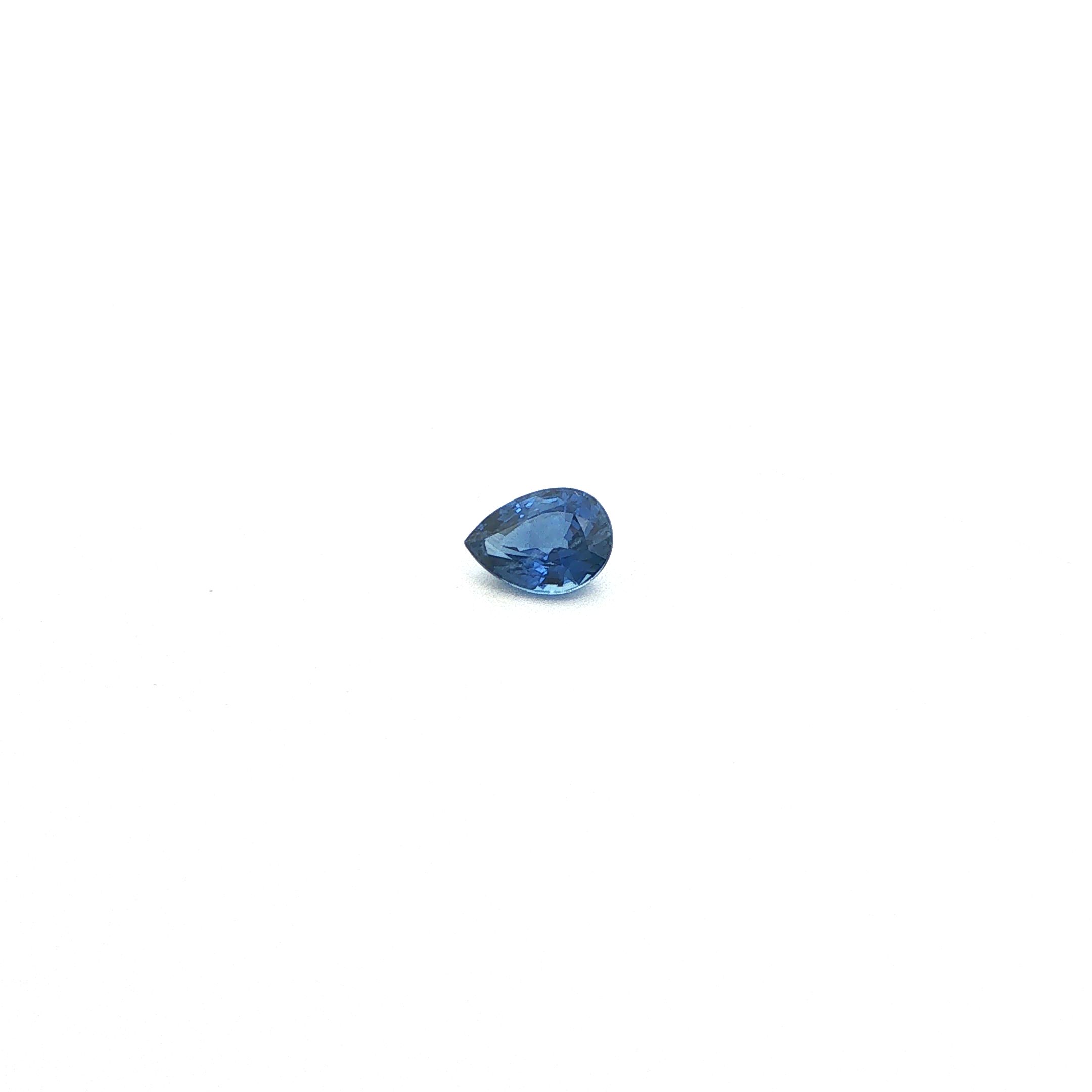 0.99 ct Pear Sapphire