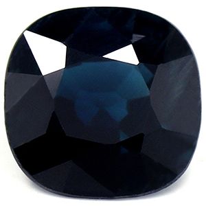 Szafir 1,54 ct, niebieski, szlif cushion