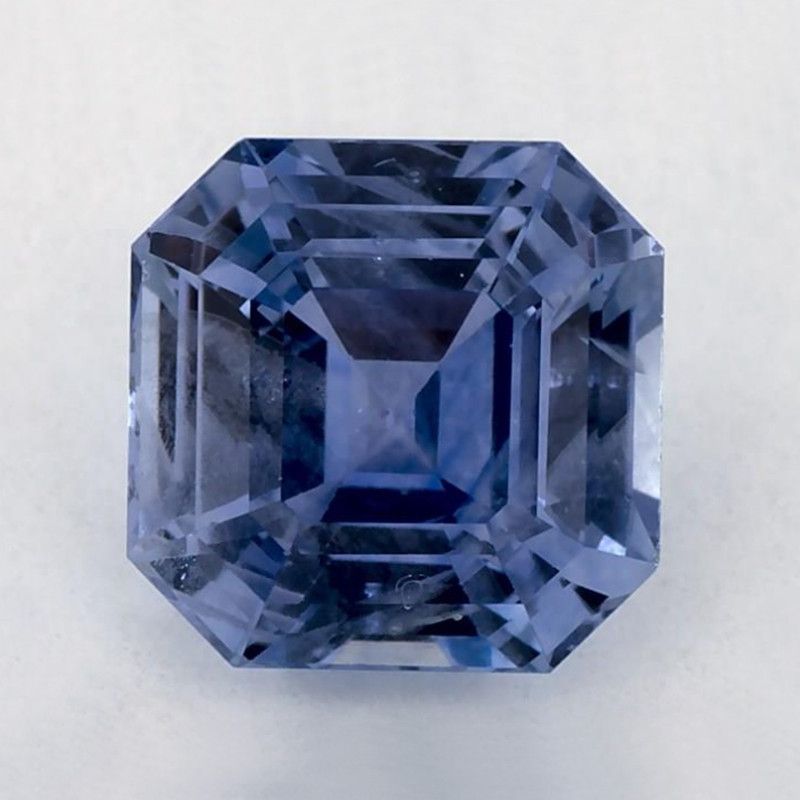 Szafir 1,28 ct, niebieski, szlif ośmiokątny