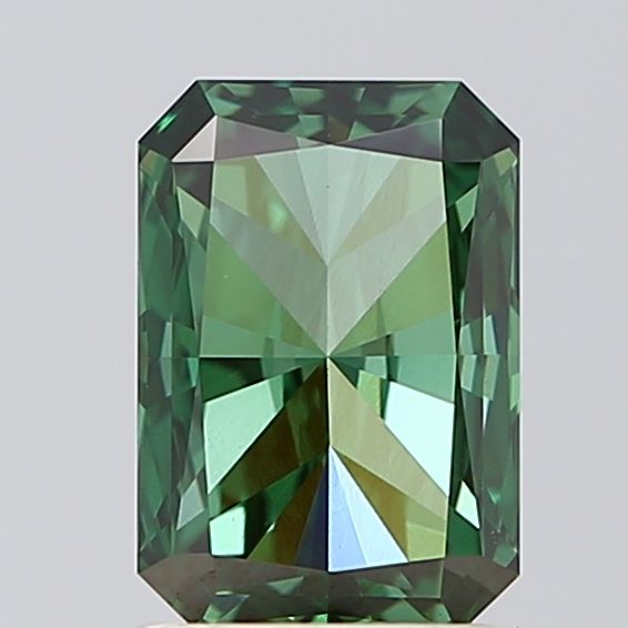 1.03 CT Fancy Vivid Green RADIANT