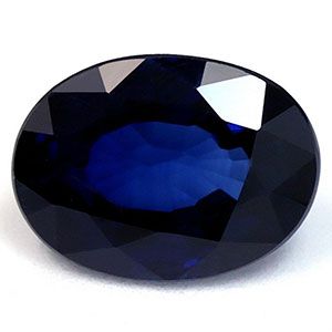 SAPPHIRE FACETED 1.06ct BLUE Deep Blue EC MADAGASCAR HEATED