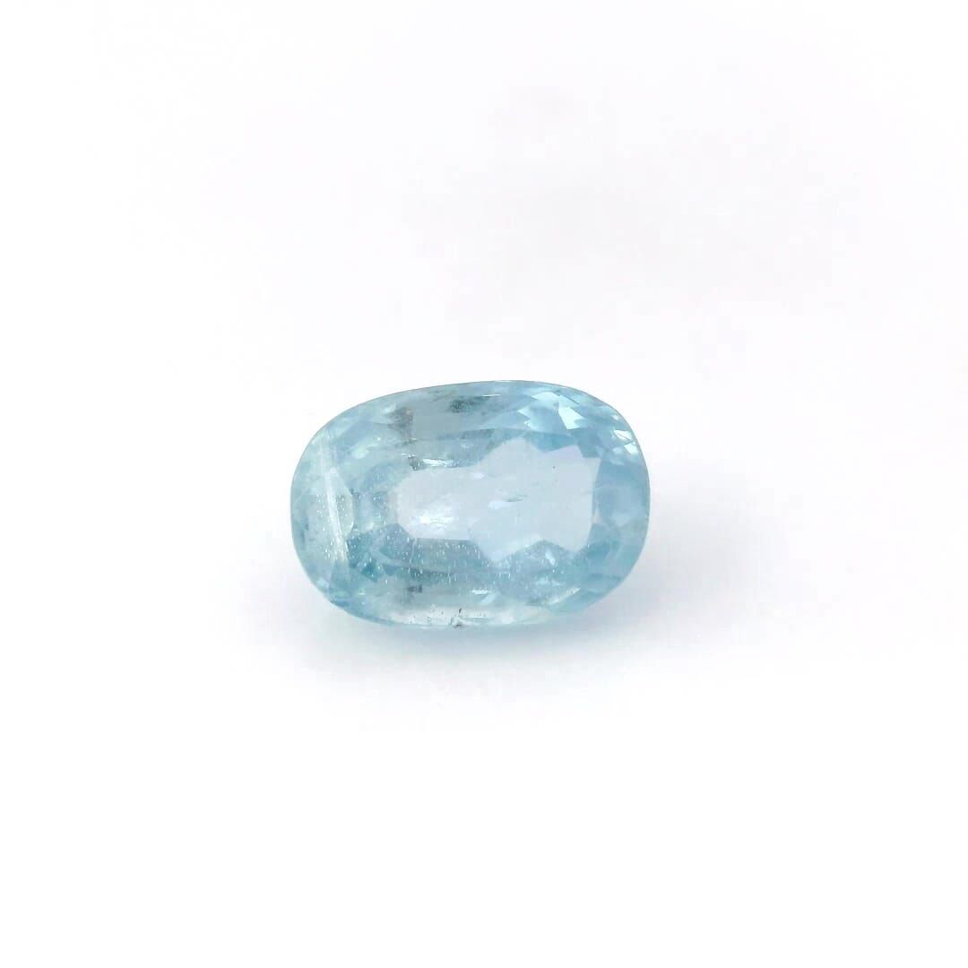 Szafir 7,43 ct, niebieski, szlif cushion