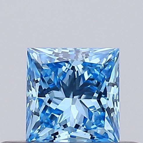0.25 CT Fancy Vivid Blue PRINCESS