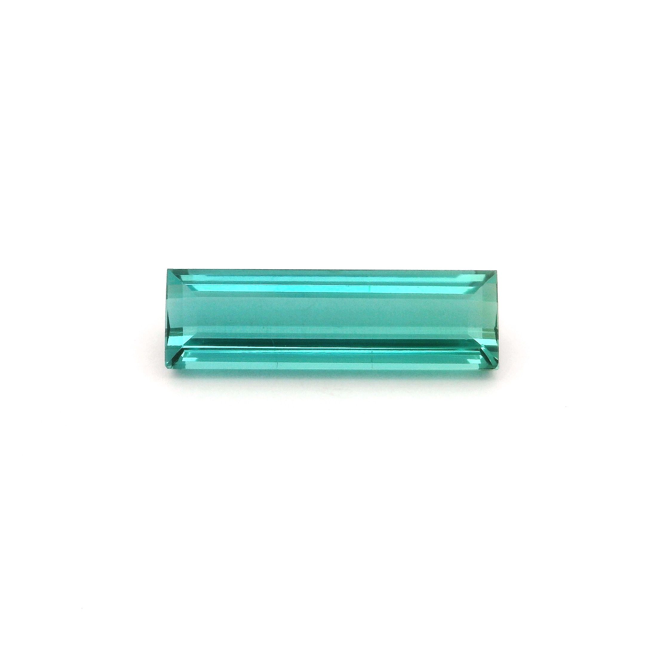 3.08 ct Rectangular tourmaline