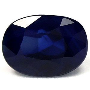 SAPPHIRE FACETED 1.01ct BLUE Navy Blue EC MADAGASCAR NONE