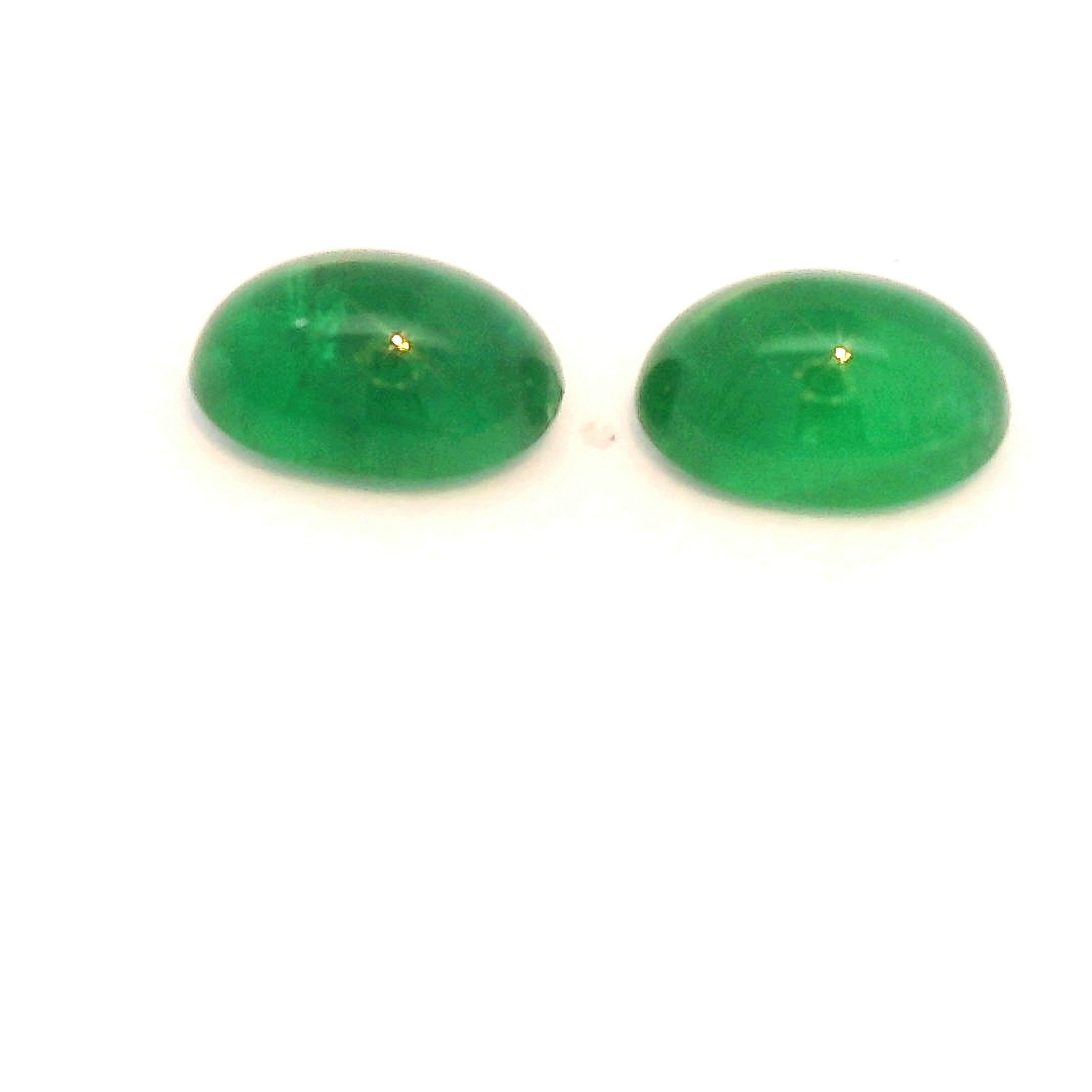 Szmaragd 1,07 ct, zielony, kaboszon