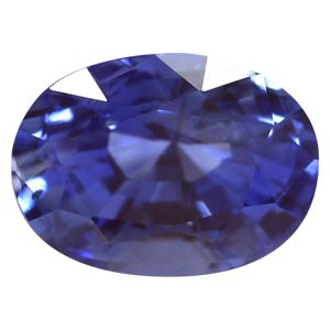 Szafir 2,08 ct, niebieski, szlif owalny