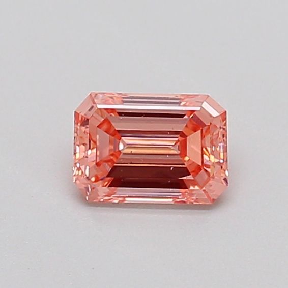 0.35 CT Fancy Intense Orange EMERALD