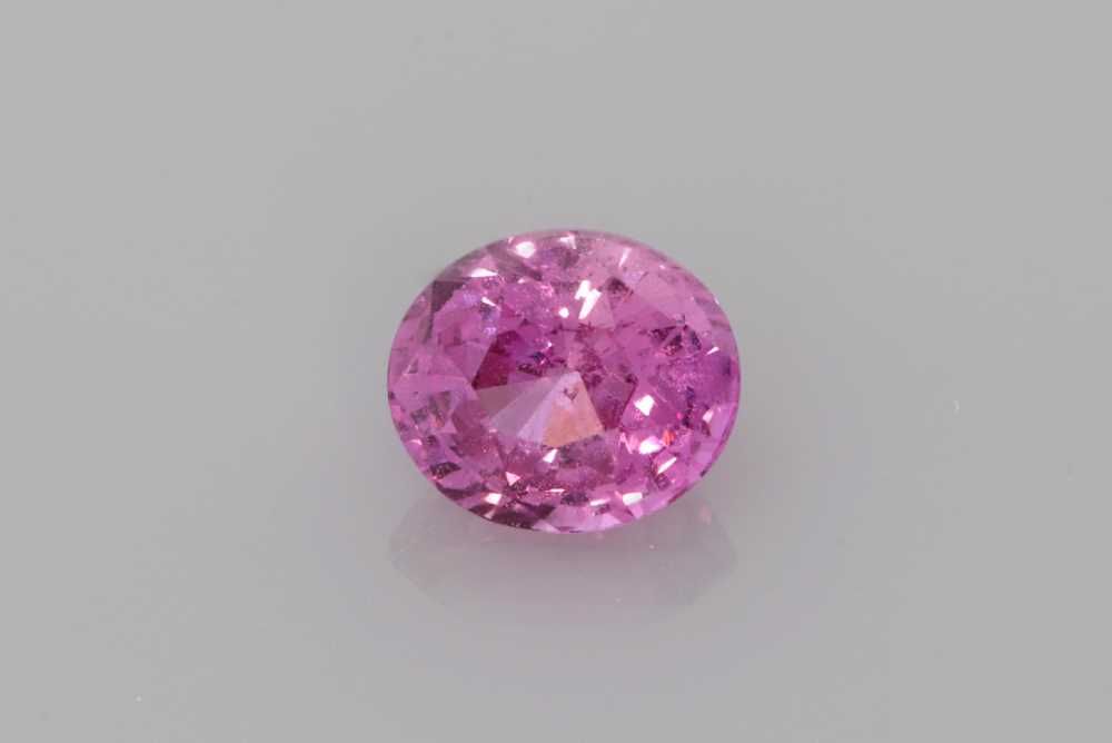 SAPPHIRE FACETED 1.26ct PINK Vivid PINK SI MADAGASCAR HEATED