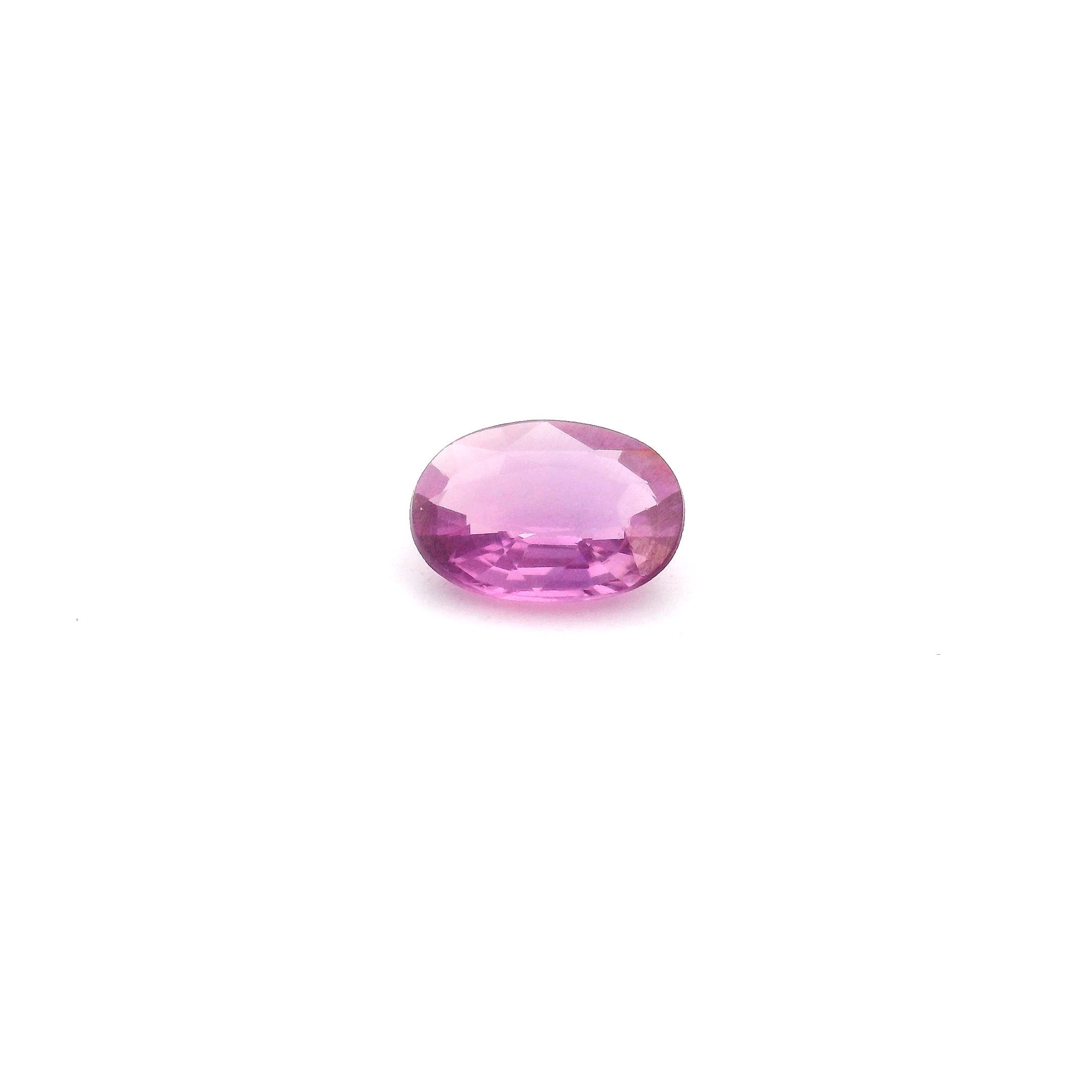 RUBY FACETED 0.59ct RED Intense SI MOZAMBIQUE NONE