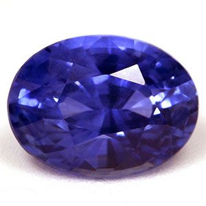 SAPPHIRE FACETED 0.97ct BLUE Vivid Blue EC SRILANKA HEATED