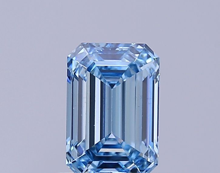 1.1 CT Fancy Vivid Blue EMERALD