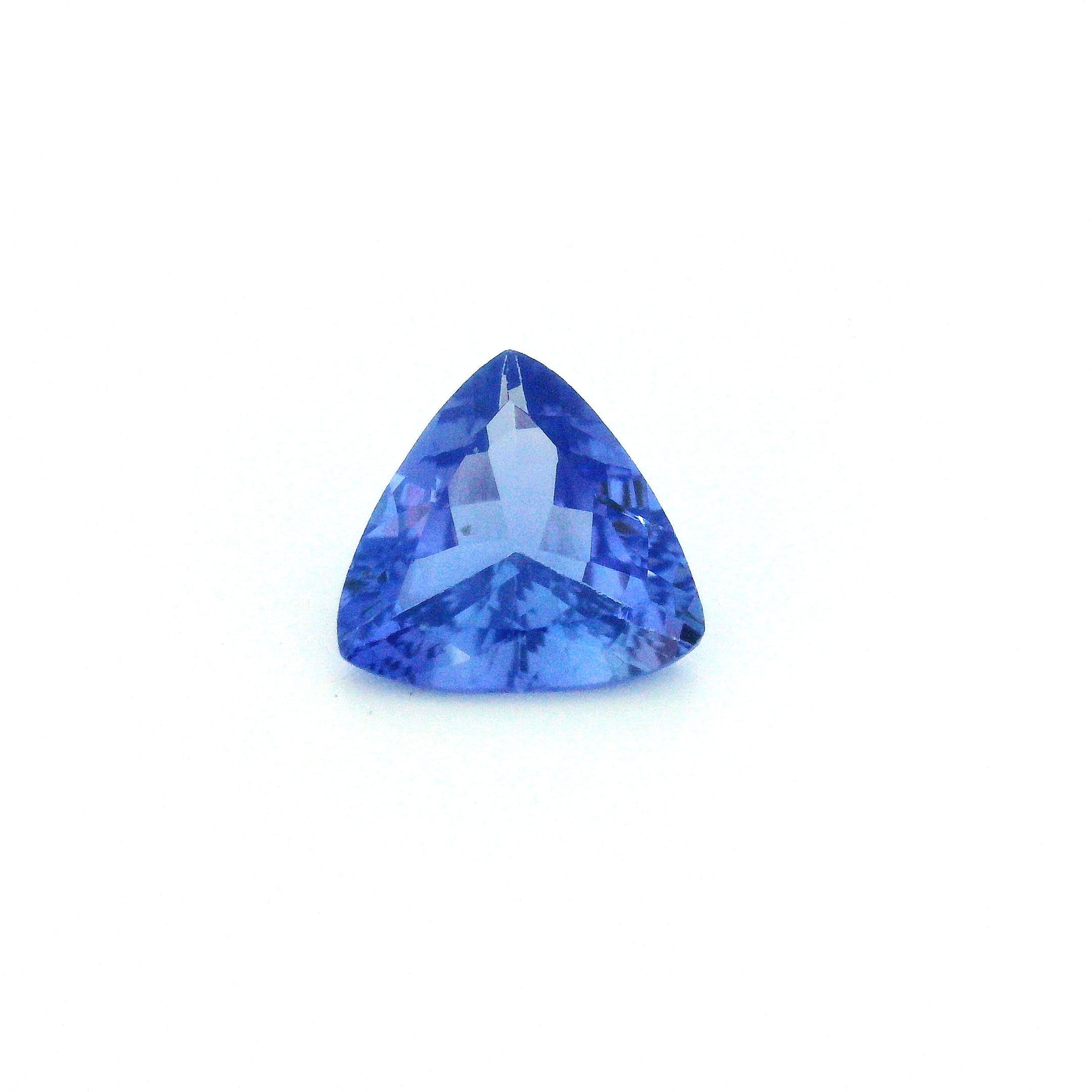Tanzanit 1,48 ct, niebieski, szlif trójkątny
