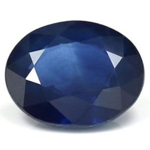 SAPPHIRE FACETED 1.71ct BLUE Deep Blue EC THAILAND HEATED